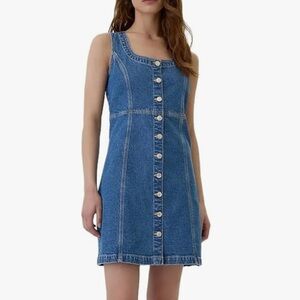 GAP Women's Blue Denim Dress